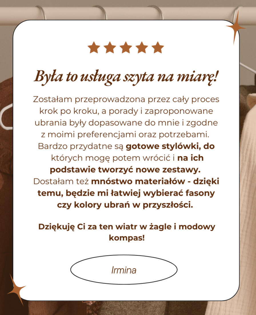 Ola Jarczewska stylistka stylistka ubrania praca