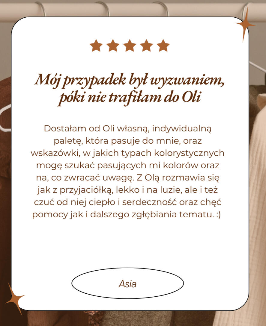 Ola Jarczewska stylistka stylistka ubrania praca