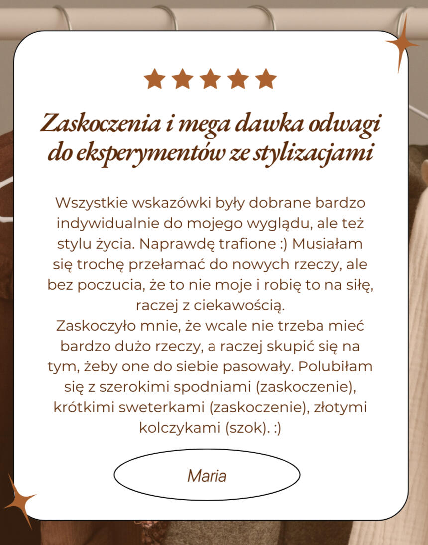 Ola Jarczewska stylistka stylistka ubrania praca
